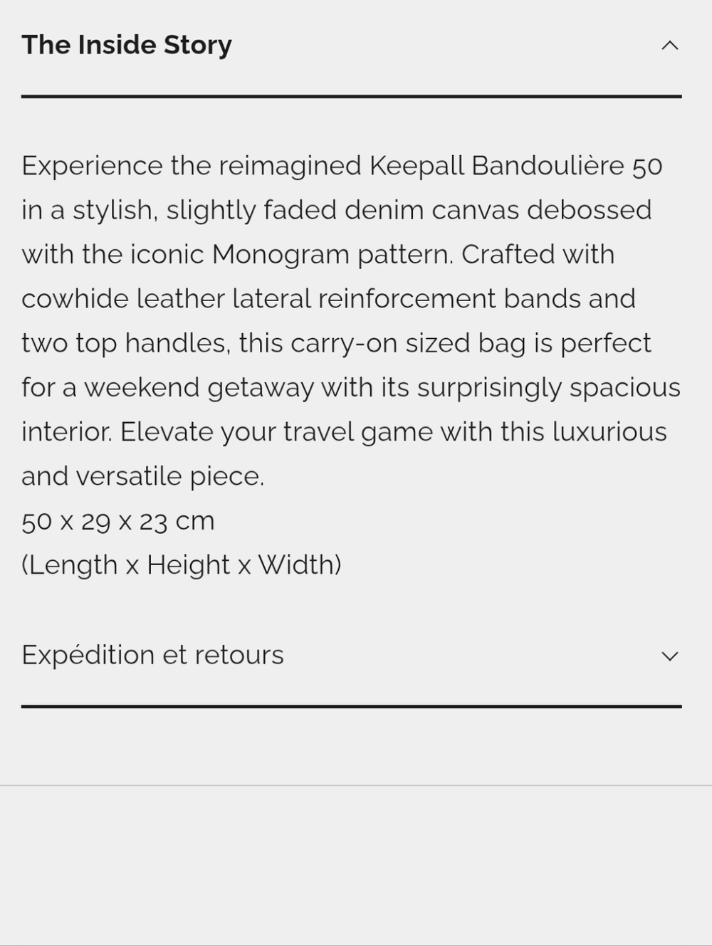 Cotton Denim Design All Kept 50 Traveler Embo Monogram Stonewashed Delux Duffel - Picture 12 of 16